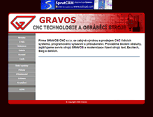 Tablet Screenshot of gravos.cz